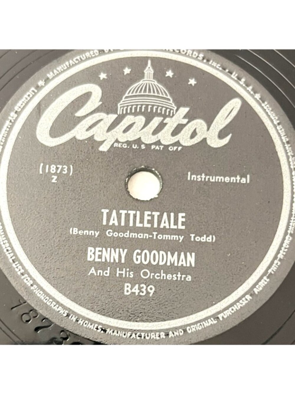Benny Goodman 10" Records - See Pics & Description for Titles - LOT of 6 - Picture 3 of 8